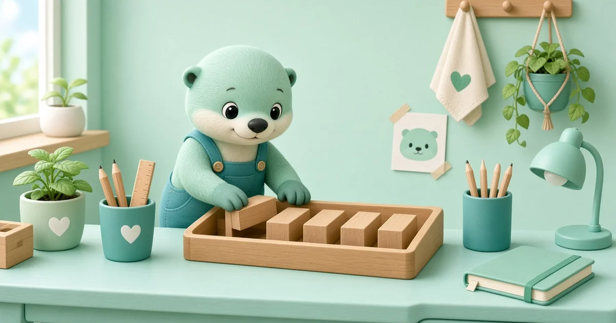 นากกายเสียบการ์ดฟิลด์ลงช่องสล็อตและแป้นคีย์เวิร์ดบนโต๊ะมิ้นต์